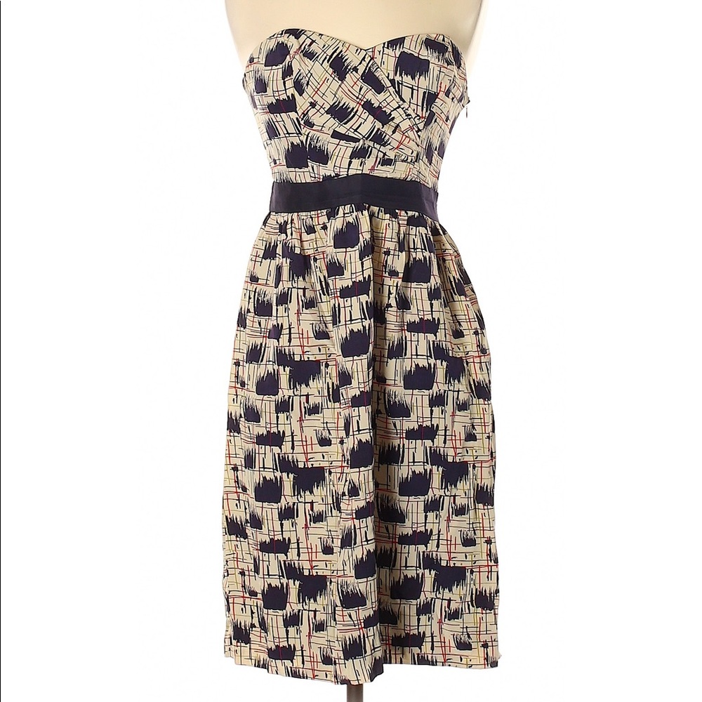 Burlapp Strapless Dress